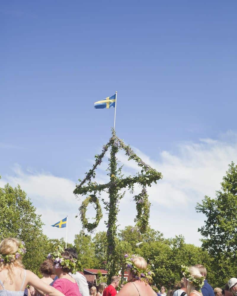 Sweden's Midsummer Pole Madness