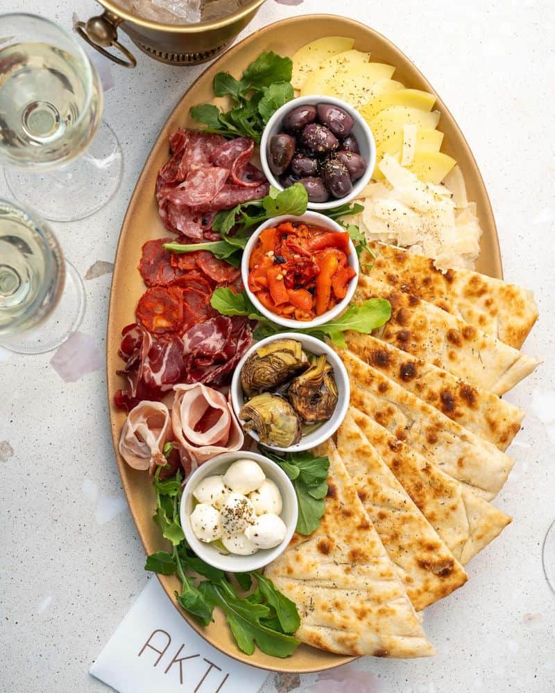 Gemini: Tapas Platter With Seventeen Different Options