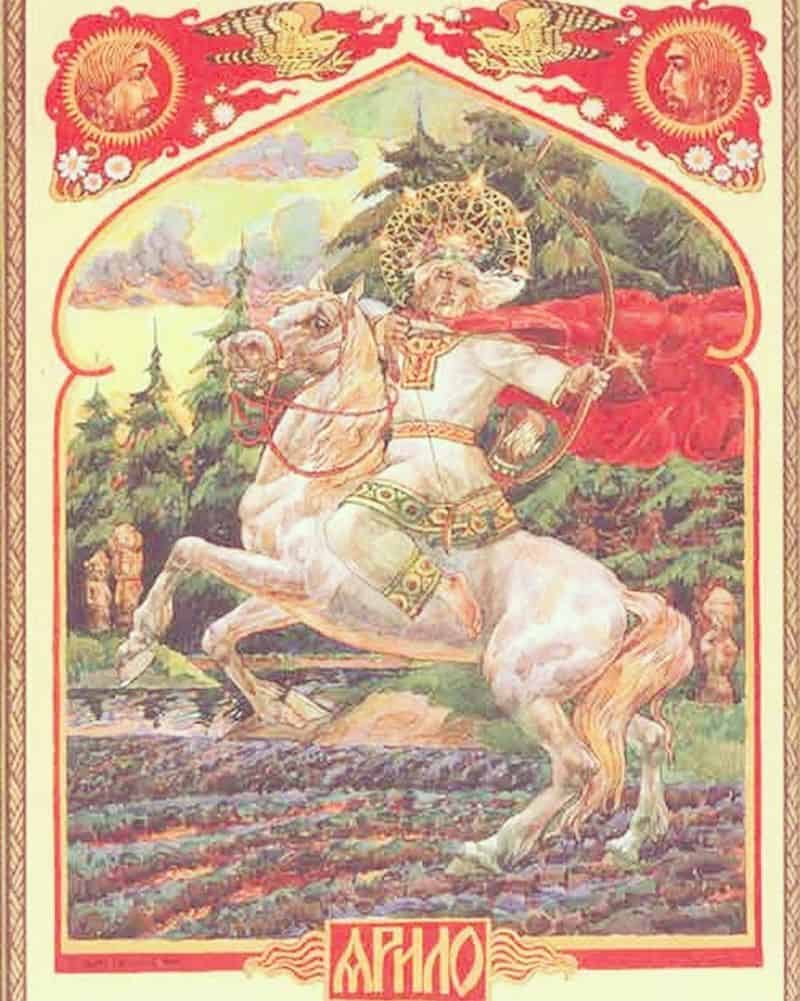 Aries as Jarilo: Spring's Fiery Warrior