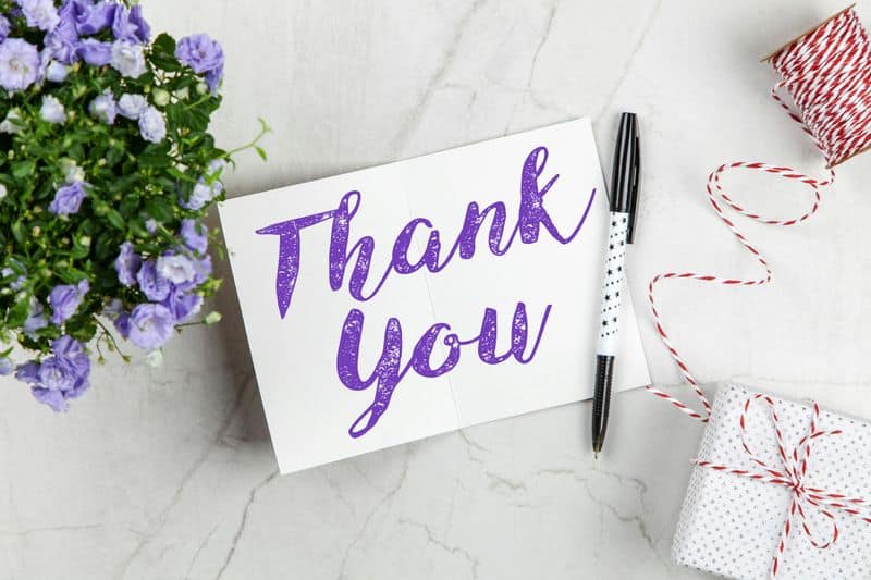 Said 'Thank You' More Than 'You Should'