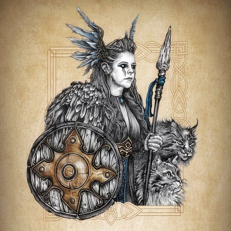 Freyja: The Magical Norse Enchantress