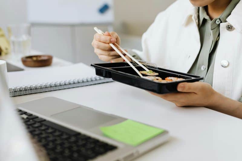 Eating Lunch at Your Desk