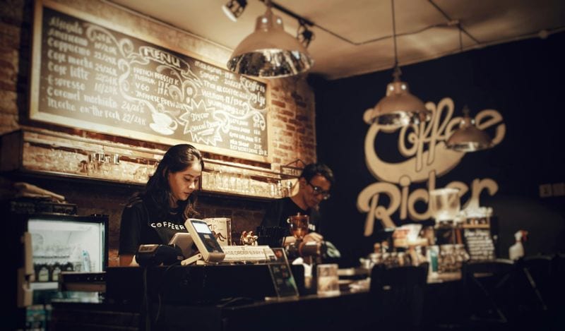 The Coffee Shop Pay-It-Forward Chain