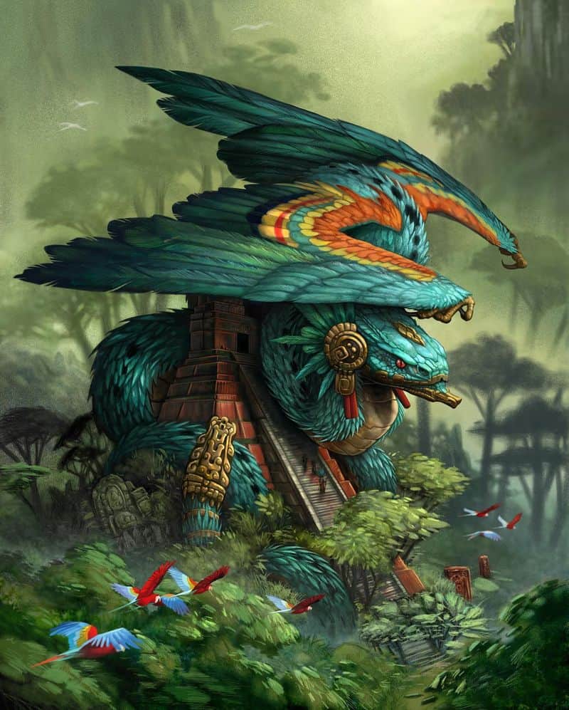 Quetzalcoatl: The Feathered Serpent God
