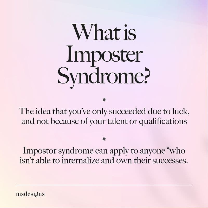 Success Feels Uncomfortable and Temporary