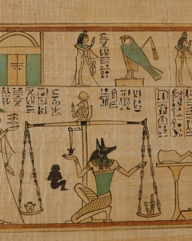 Ancient Egyptian Scale of Justice