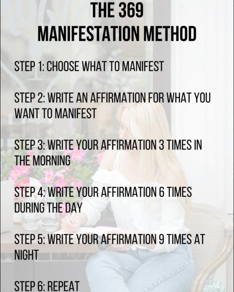The 369 Method