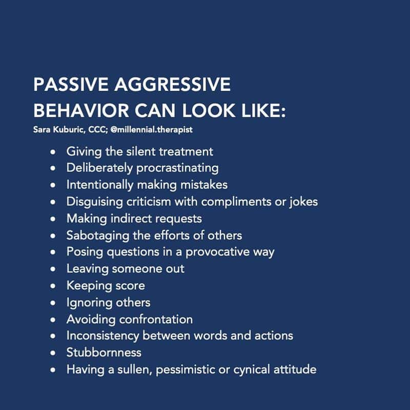 Passive-Aggressive Communication
