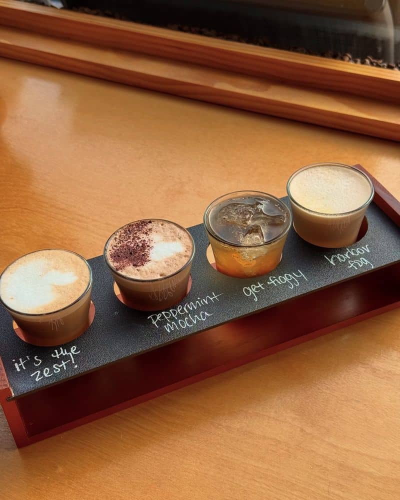 Sagittarius (November 22-December 21): Adventurous Coffee Flight