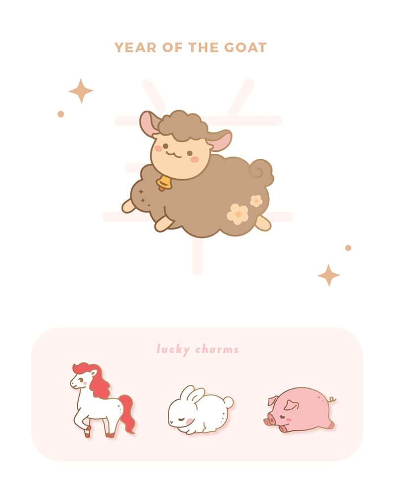 Rabbit and Goat: The Harmonious Haven