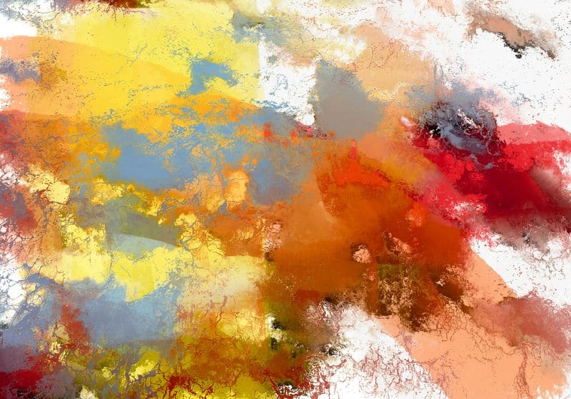 Libra (September 23 - October 22): Balanced Color Harmony Paintings