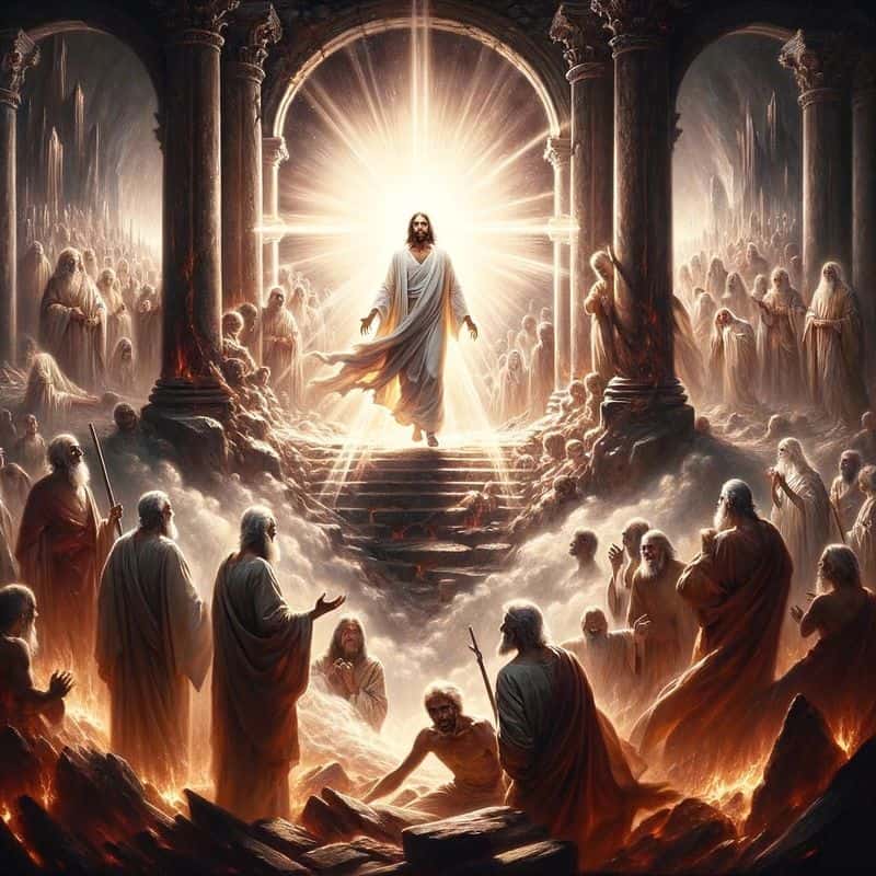 Christianity's Golden City and Lake of Fire