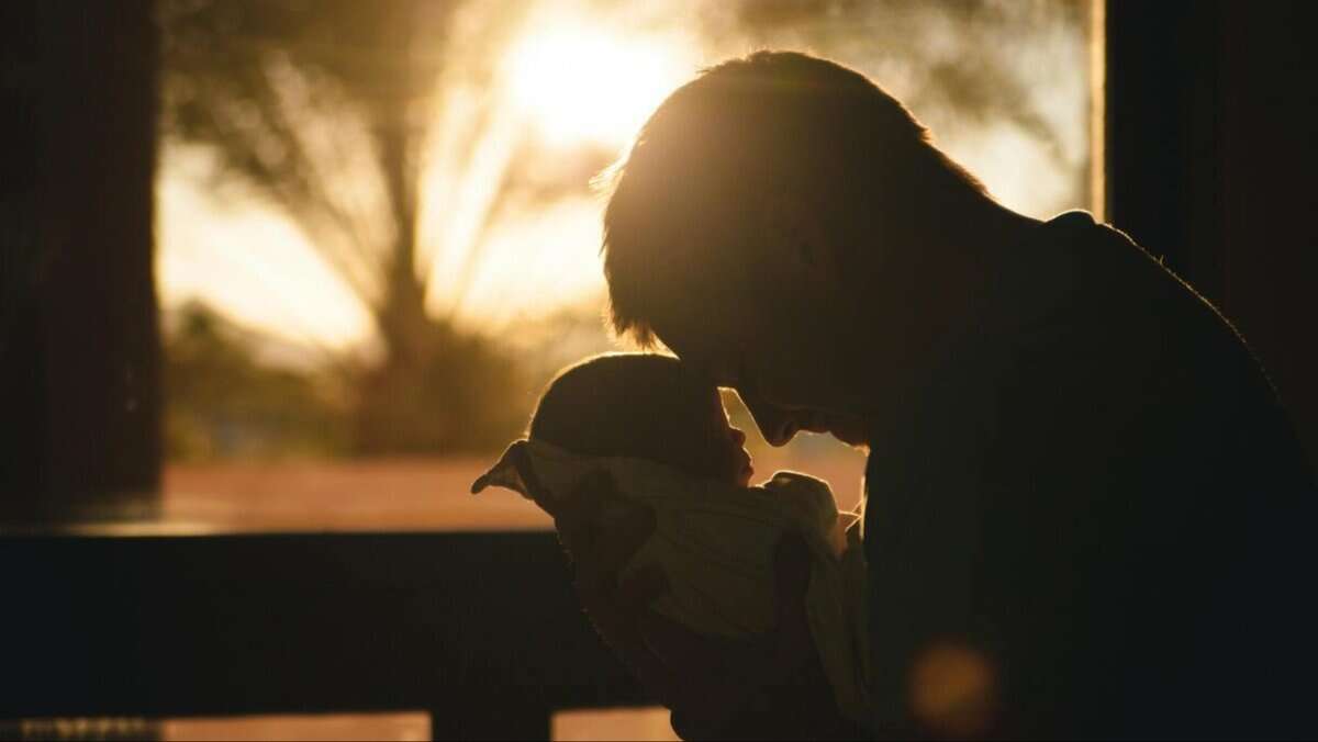 father baby