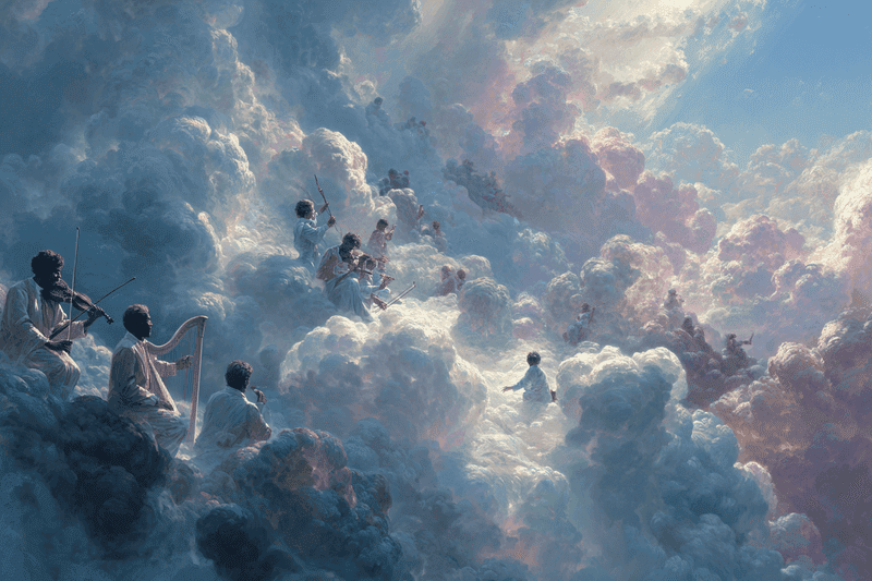 Harps and Clouds: The Boring Heaven Myth