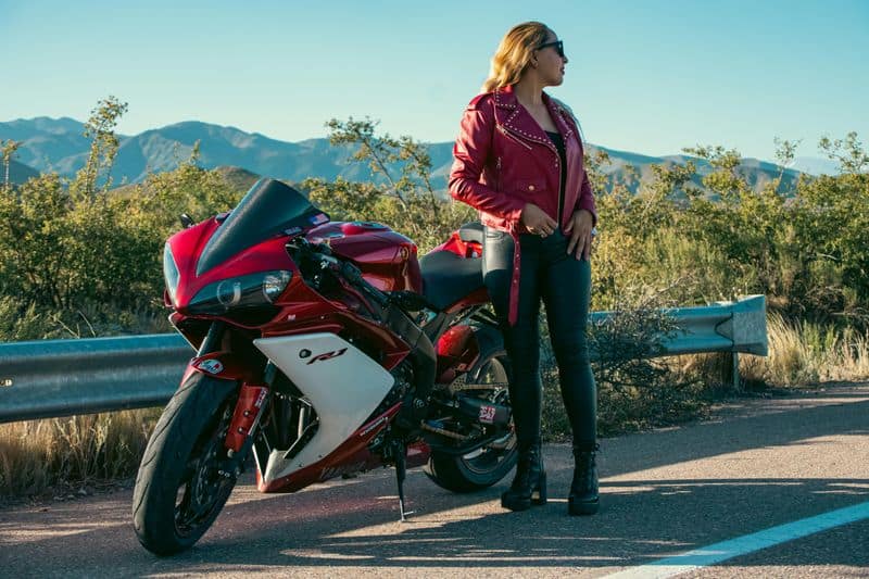 Aries: Power Biker Chic