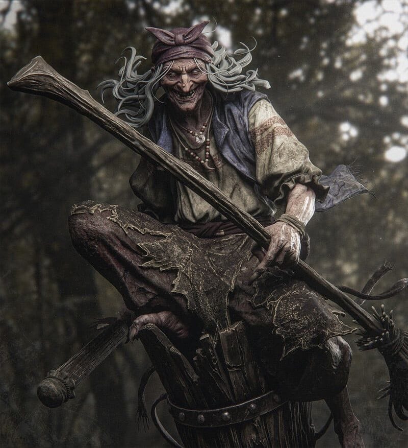 Baba Yaga: The Forest Witch of Slavic Tales