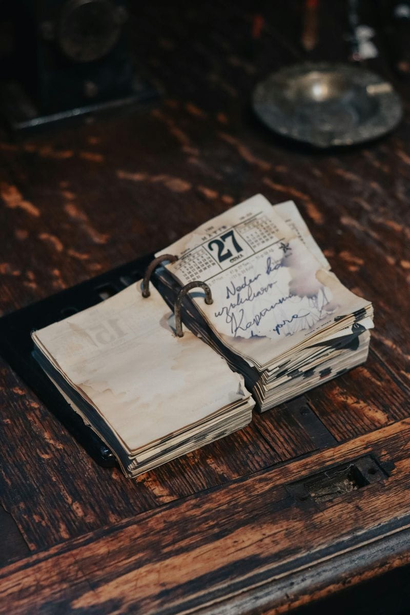 Outdated Calendars and Unused Planners