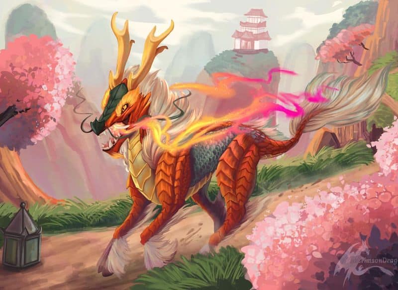 Majestic Qilin: The Chinese Unicorn