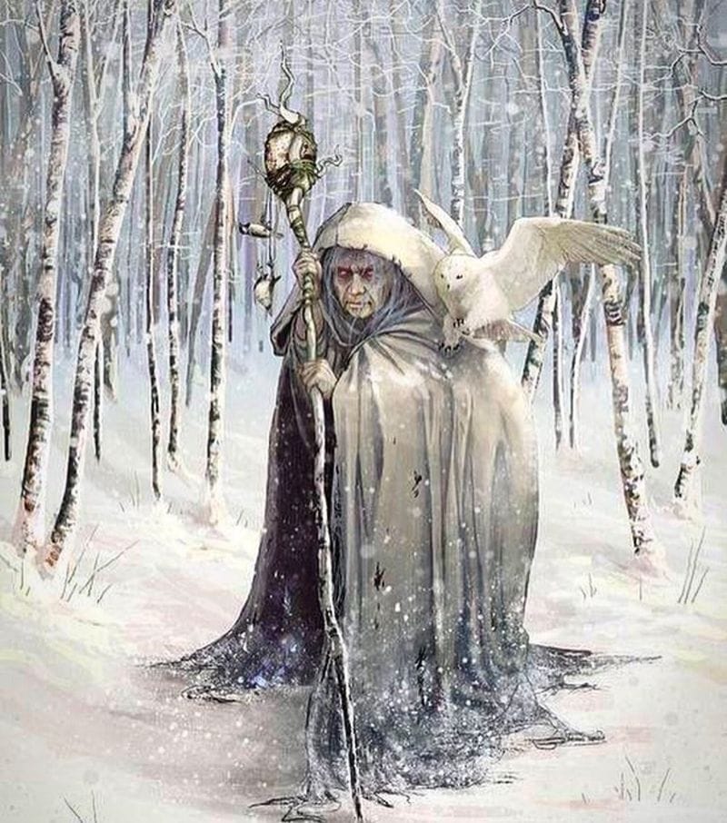 The Cailleach: Winter's Ancient Hag
