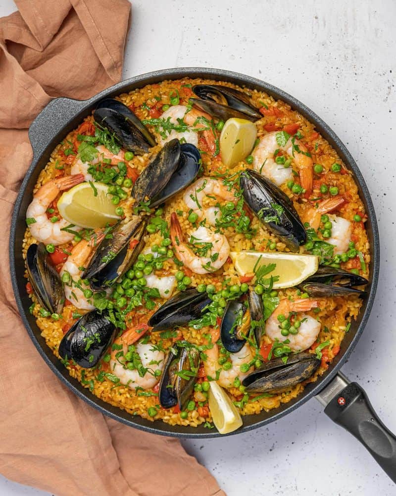 Pisces: Dreamy Seafood Paella