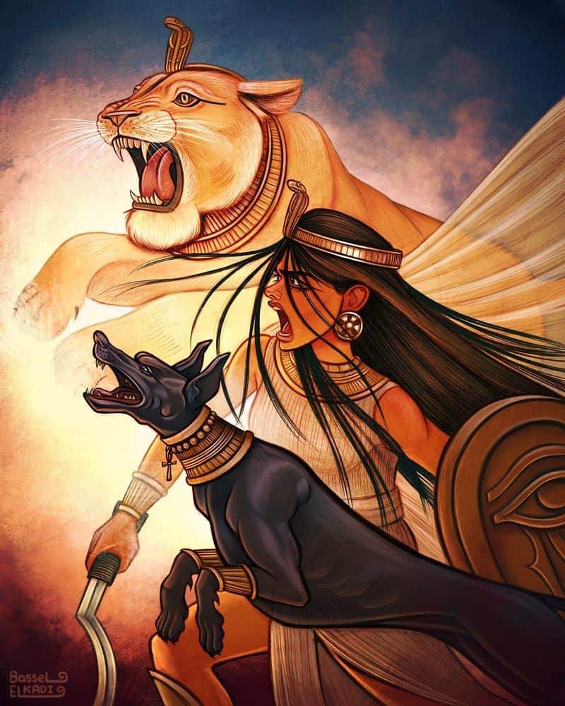 Sekhmet: The Ferocious Lioness