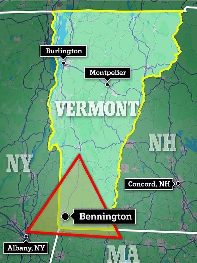 Bennington Triangle, Vermont