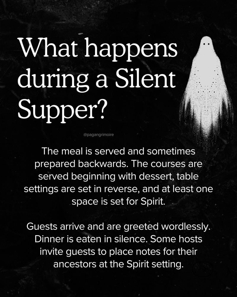 Host a Silent Supper
