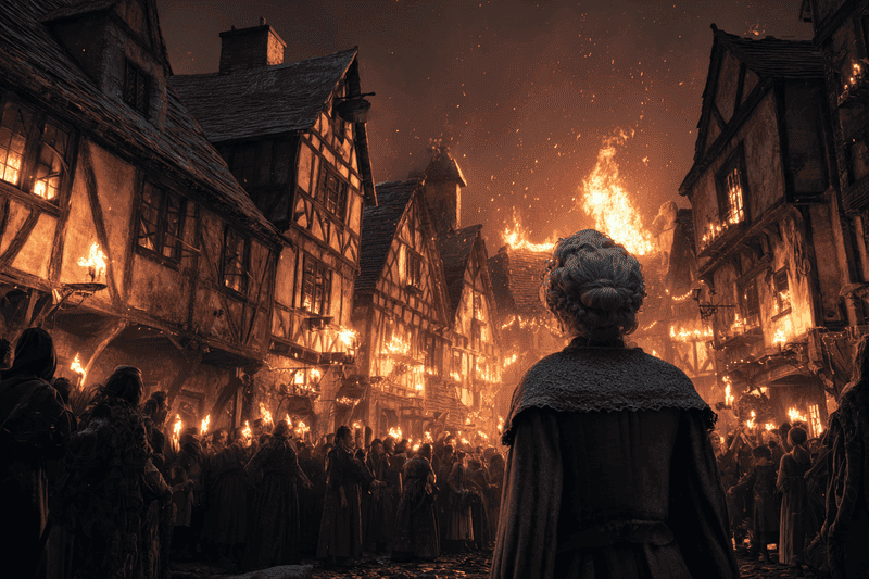 Drawing a Witch's Blood to Stop Her Powers