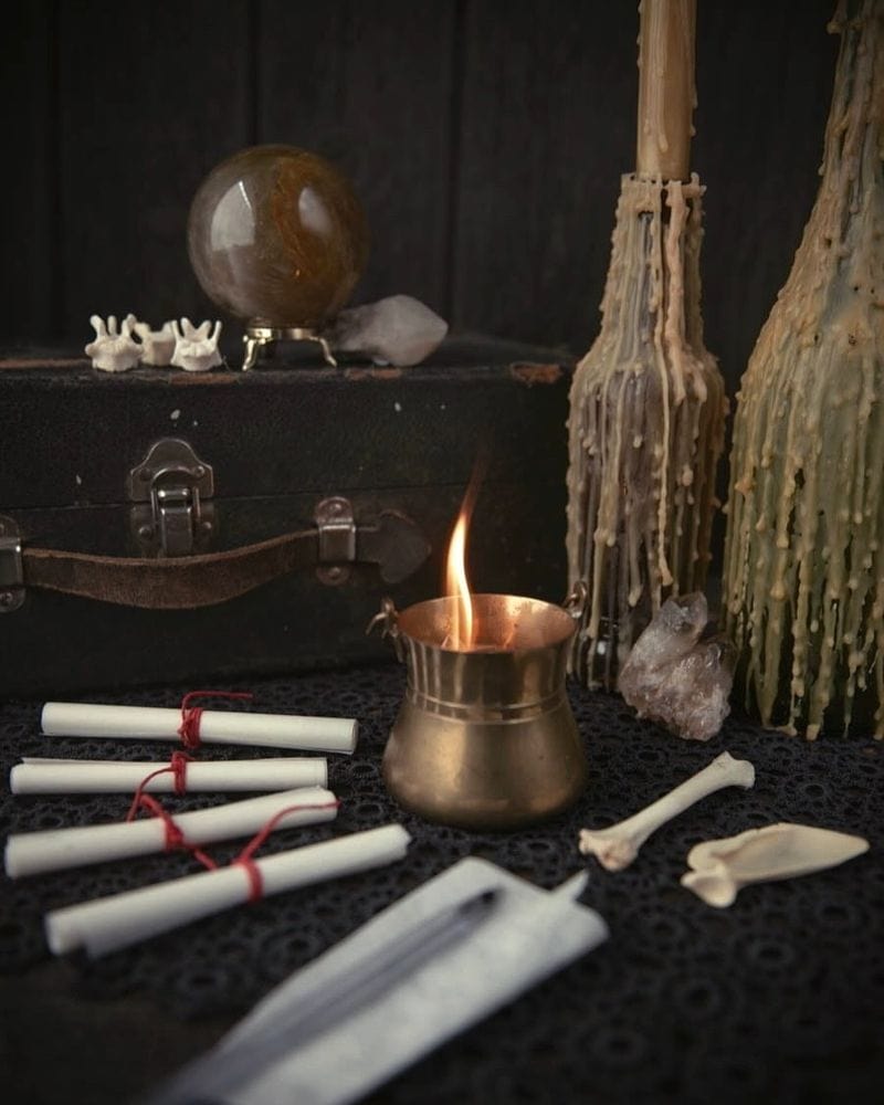 Perform Fire Magic Rituals