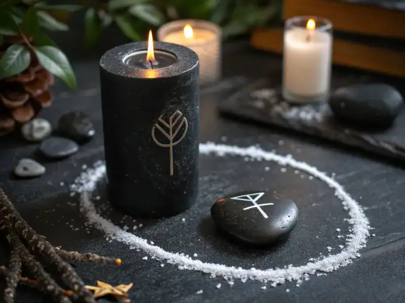 Runic Shield Spell for Energy Protection