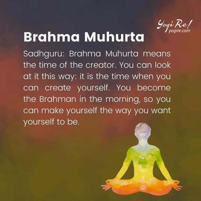 Brahmamuhurta: The Creator's Hour