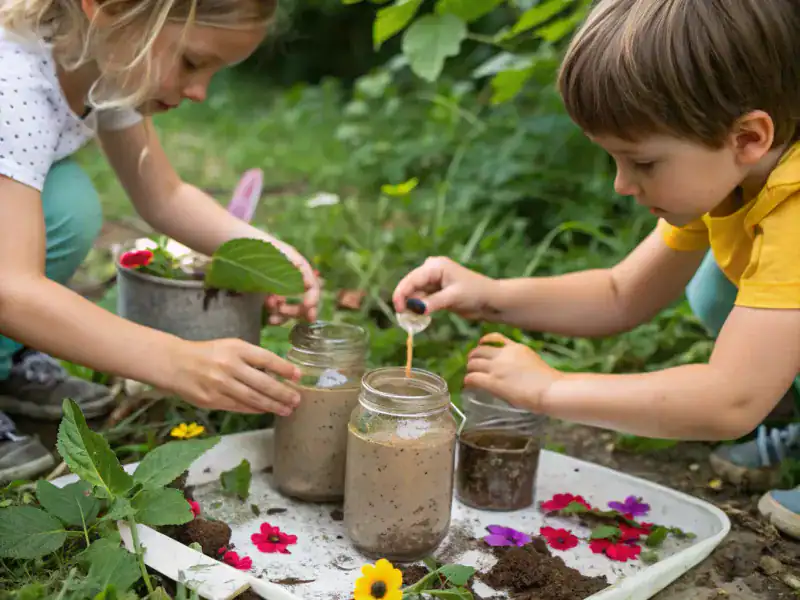 Making Elaborate Potions Out of Plants and Mud