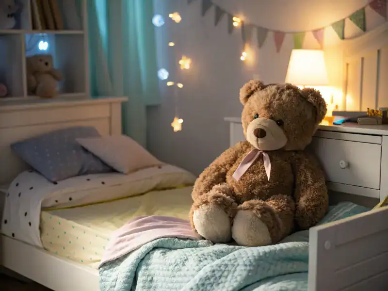 Sleeping With a Stuffed Animal for Protection