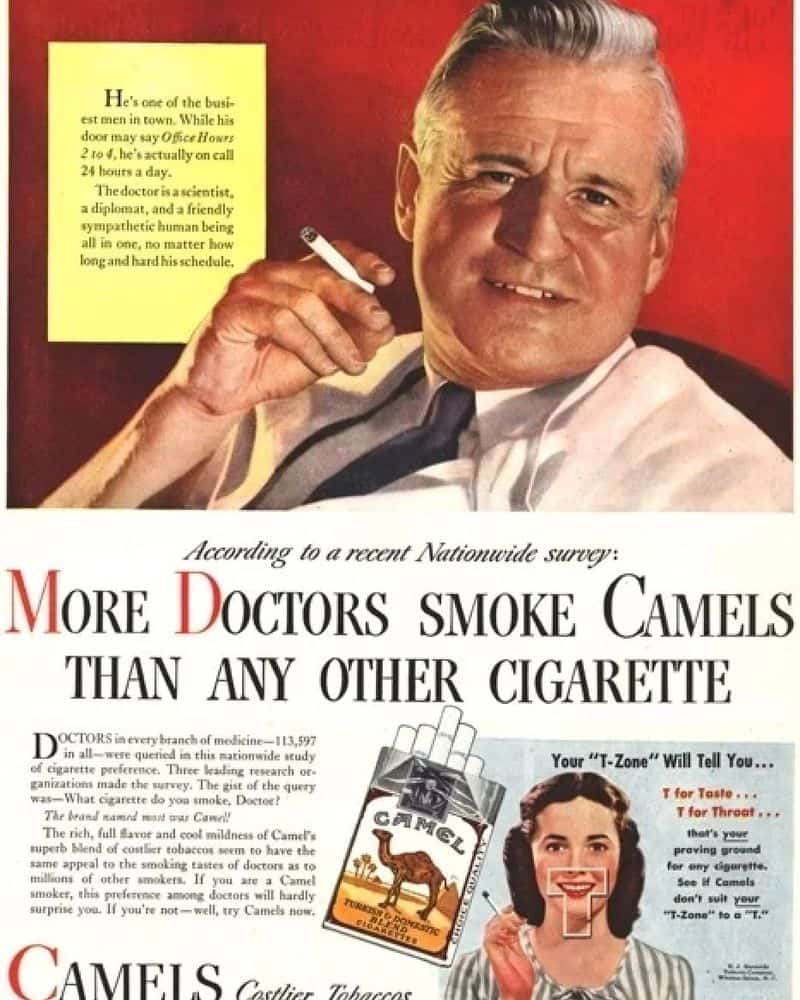 Smoking Was Actually Healthy