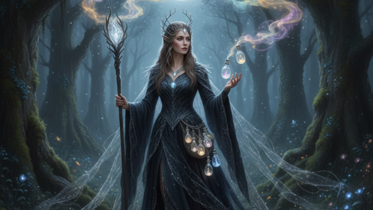 The Fae Queen Who Collects Human Dreams in Crystal Bottles