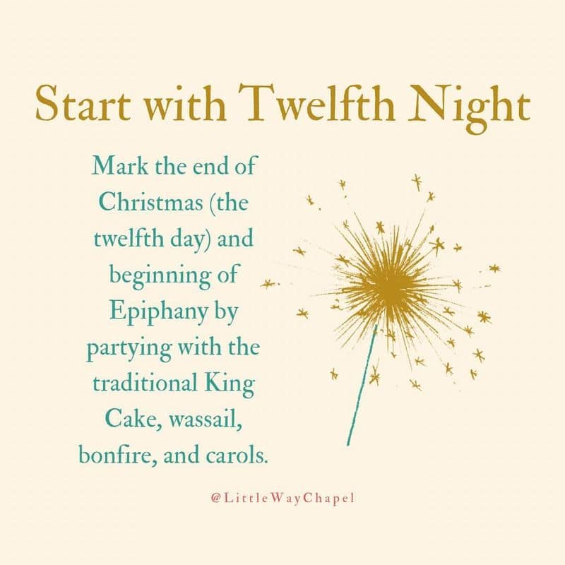 Day 12 - Epiphany and Twelfth Night