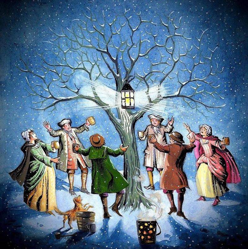 Wassailing The Orchard Spirits