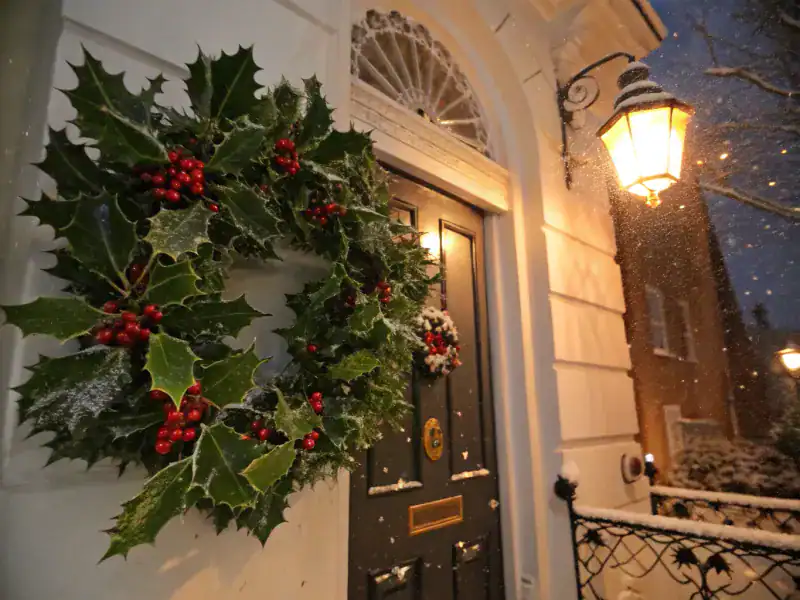 Protective Holly Wreath