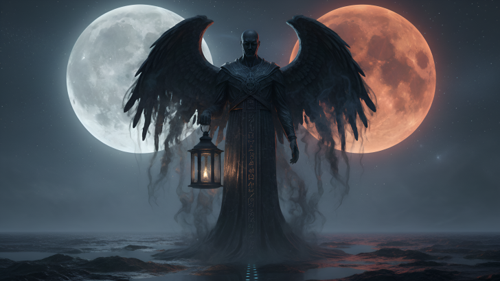 The Angel Dumah Who Guards the Silence of the Dead