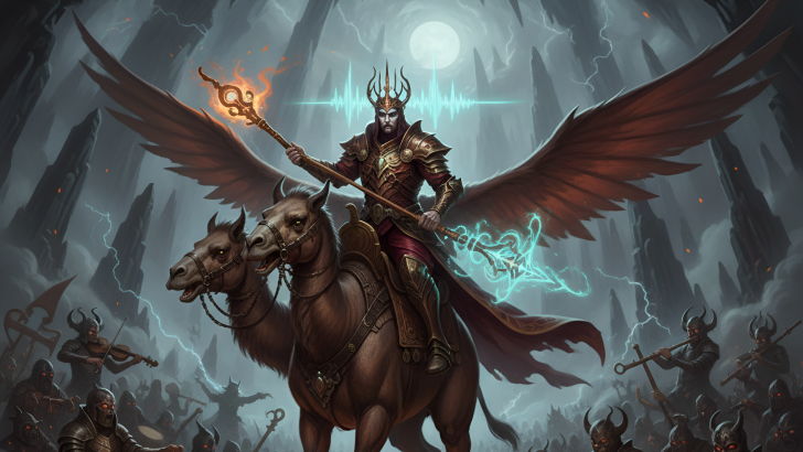 The Demon King Paimon Who Commands Legions With a Music Only Spirits Hear