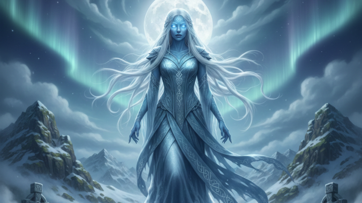 The Snow-Spirit Cailleach Who Shapes Winter With a Single Staff Tap