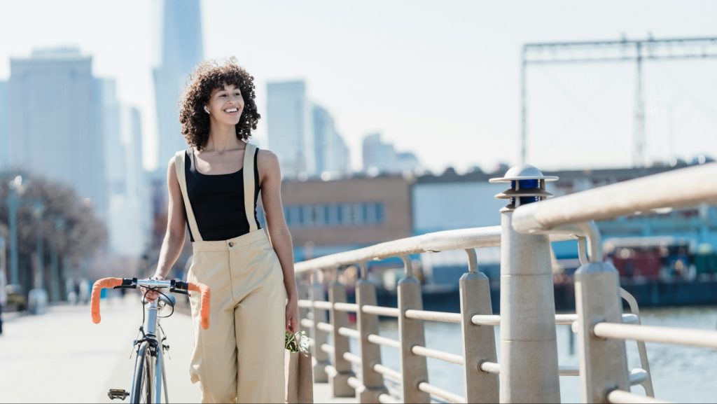 11 bridge woman walk