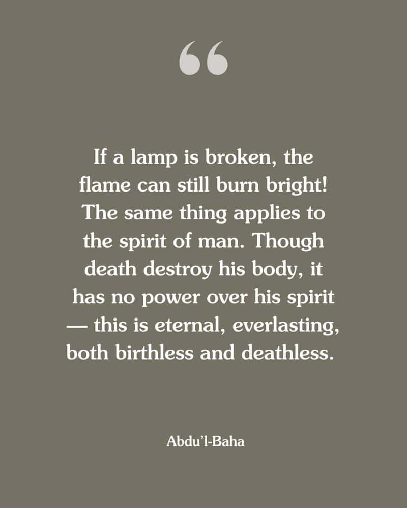 Bah&aacute;ʼ&iacute; Faith&rsquo;s Afterlife