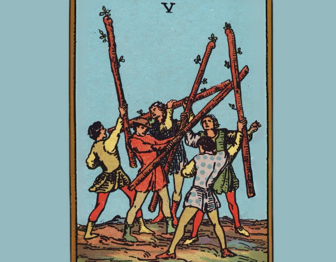conflict tarot