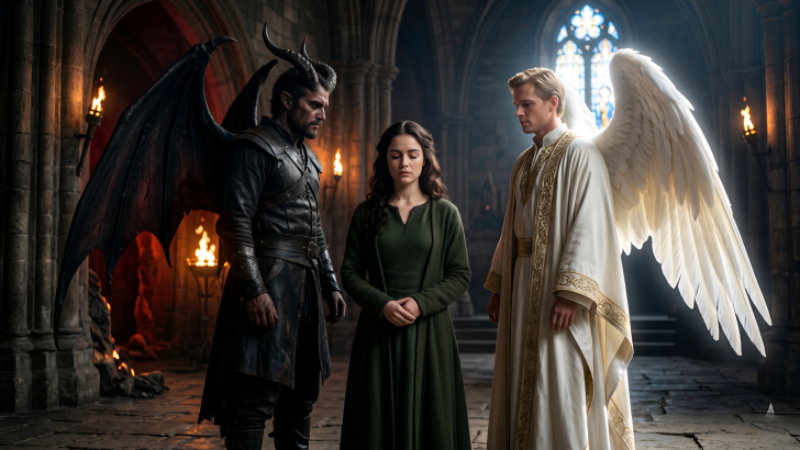 Are You Being Pulled Between Angels and the Devil?