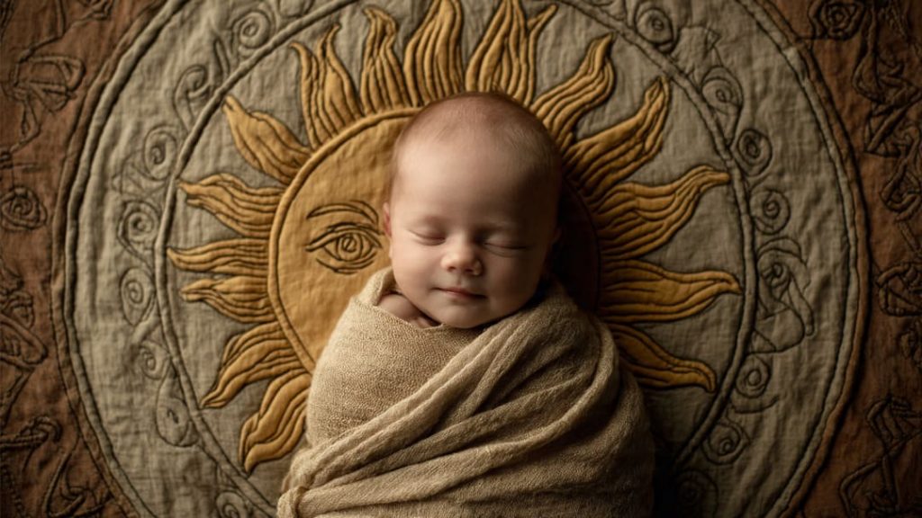 baby boy sun
