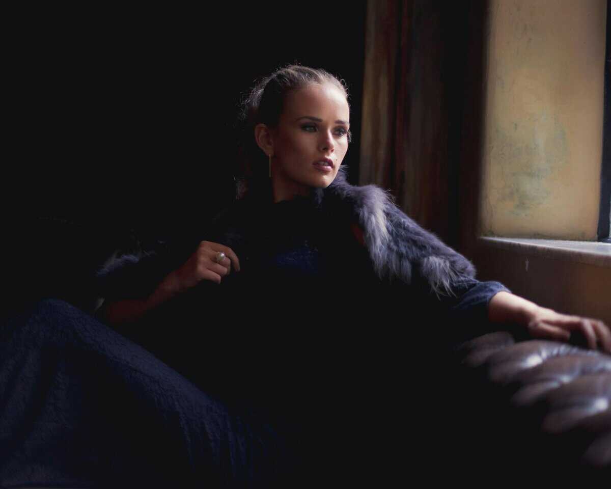 chart placement beautiful woman