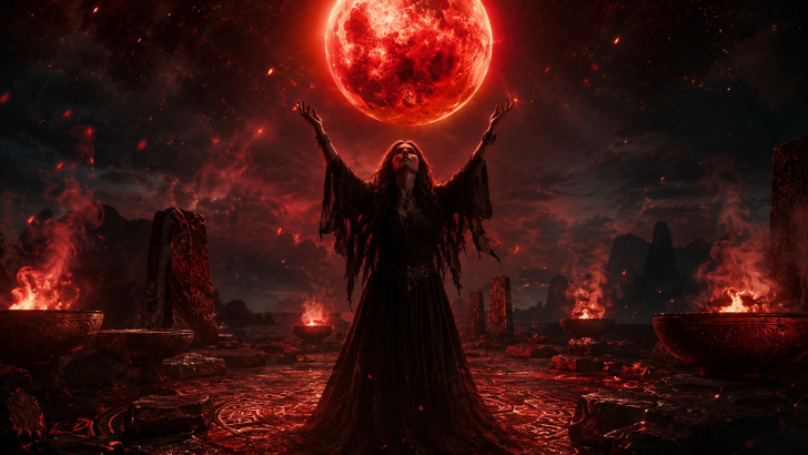 7 Ancient Rituals Performed During Blood Moons