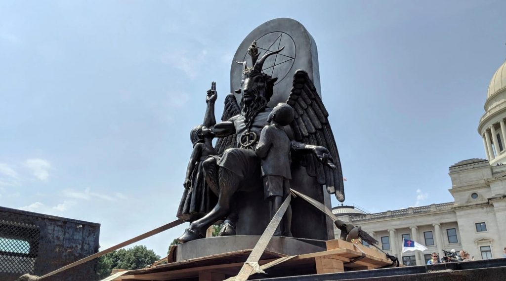 baphomet statue