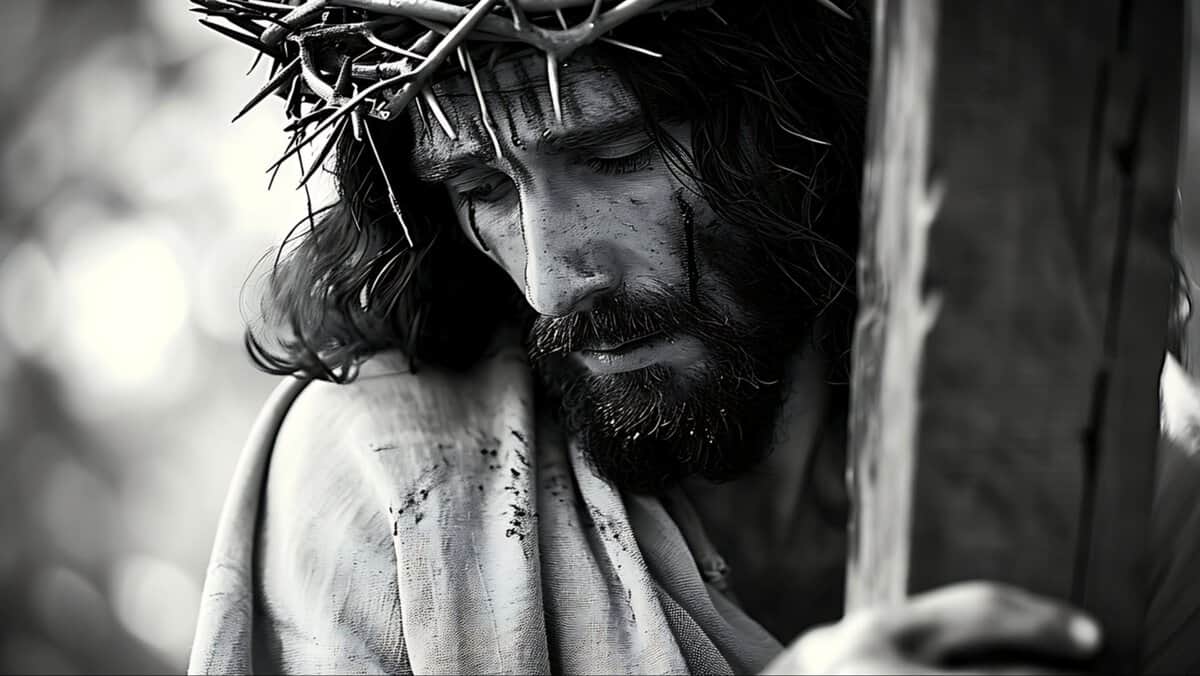 jesus thorn cross